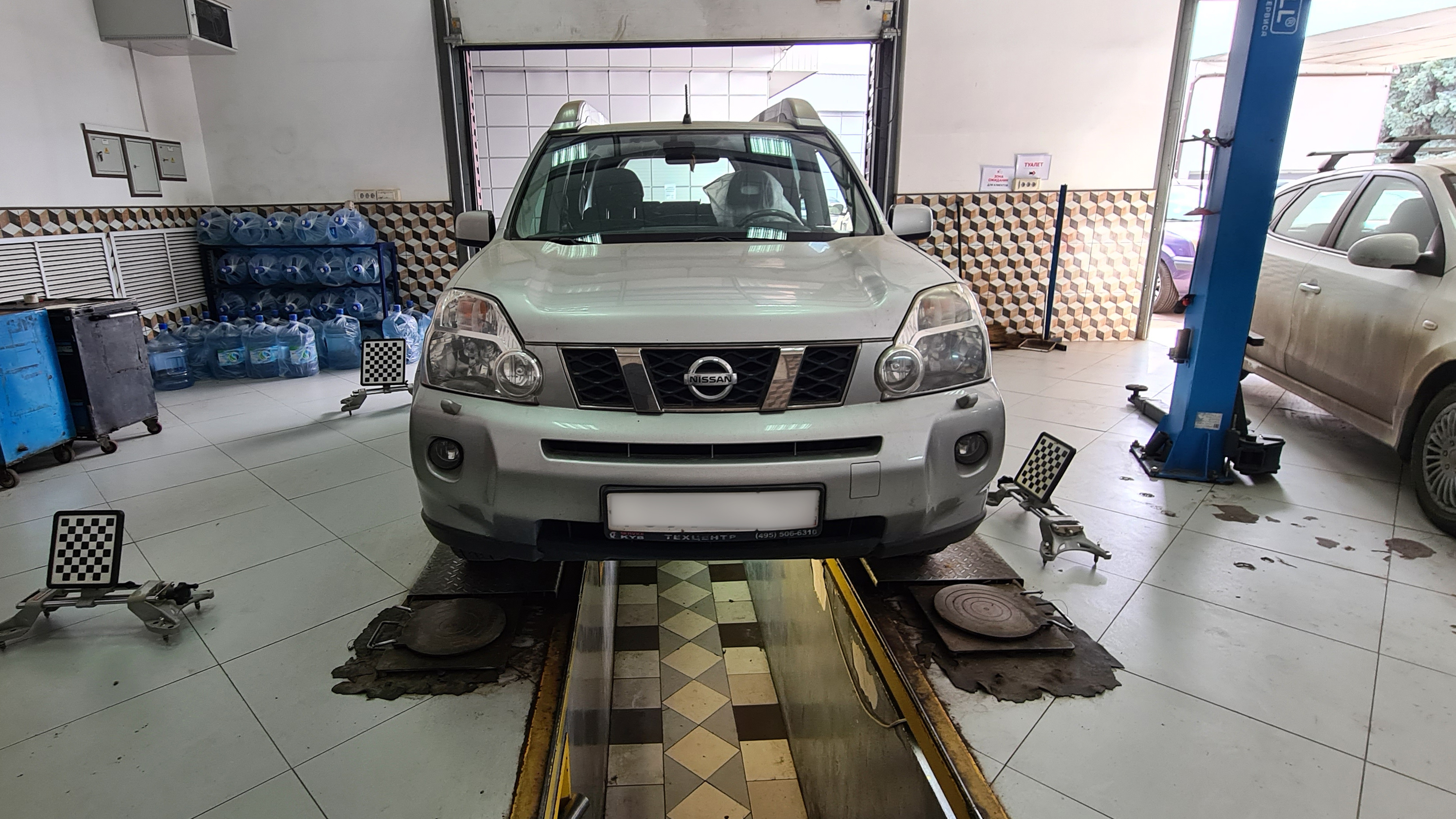 Проверка ремня Nissan X-Trail
